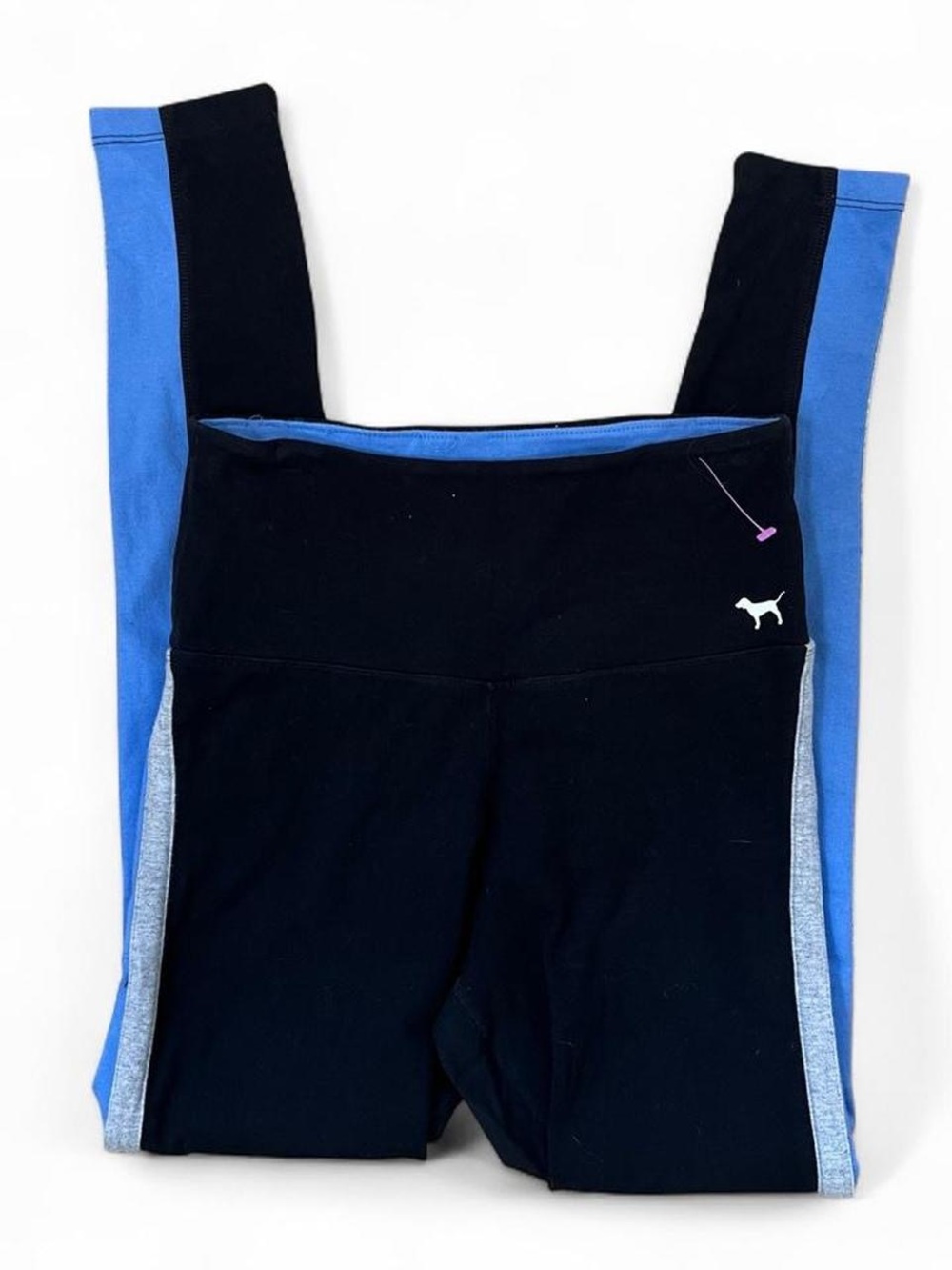 PINK by Victoria's Secret Black & Blue High-Waist Leggings